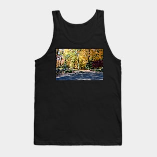 Country road in Autumn Tank Top